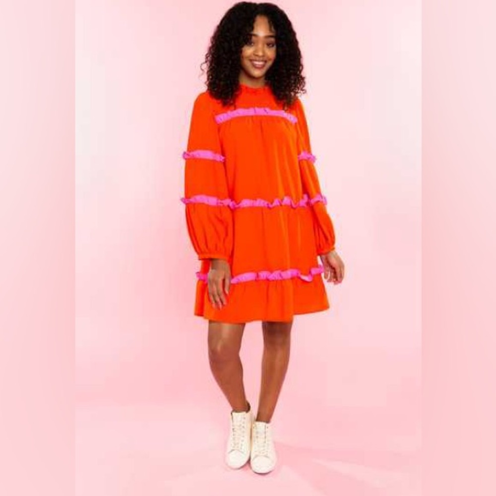 Crosby by Mollie Burch Cinnamon Dress sz M
